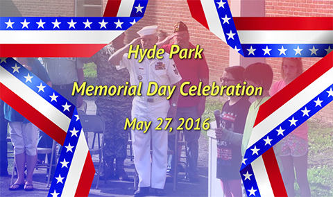 Hyde Park Elementary School, Memorial Day 2016