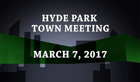 Hyde Park Town Meeting, 2017