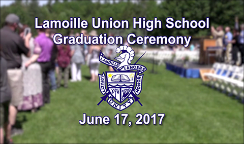 Lamoille Union High School Graduation, 2017