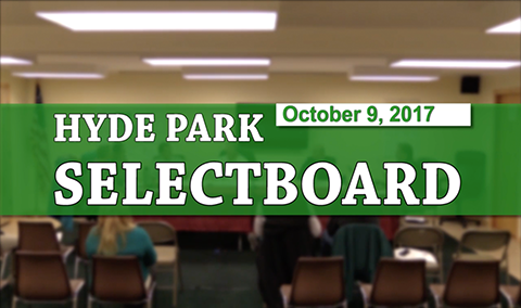 Hyde Park Selectboard, 10/09/17
