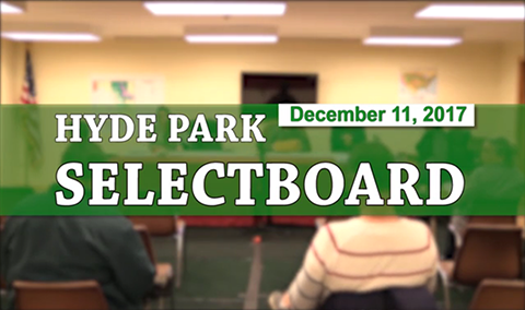 Hyde Park Selectboard, 12/11/17
