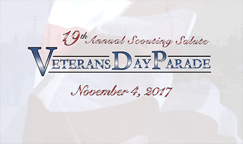Veterans Day Parade – 19th Annual Scouting Salute, 11/4/17
