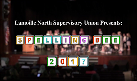 Lamoille North Supervisory Union Spelling Bee, 2017