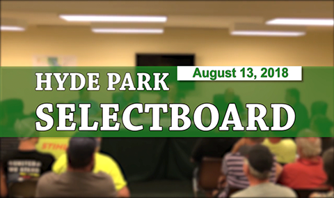 Hyde Park Selectboard, 8/13/18