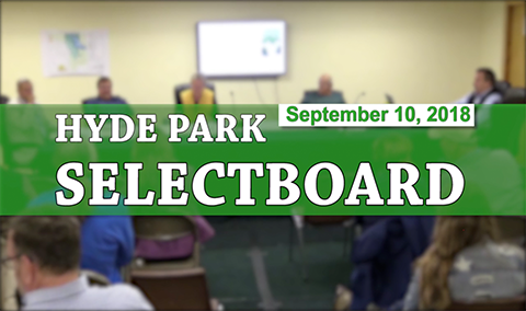 Hyde Park Selectboard, 9/10/18