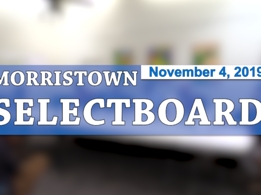 Morristown Selectboard, 11/4/19