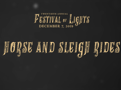 Festival of Lights, 2019 – Horse and Sleigh Rides