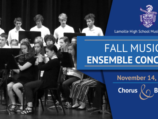Lamoille Union High School Fall Music Ensemble Concert, 2019