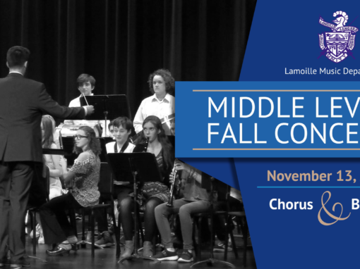 Lamoille Middle School Fall Concert, 2019