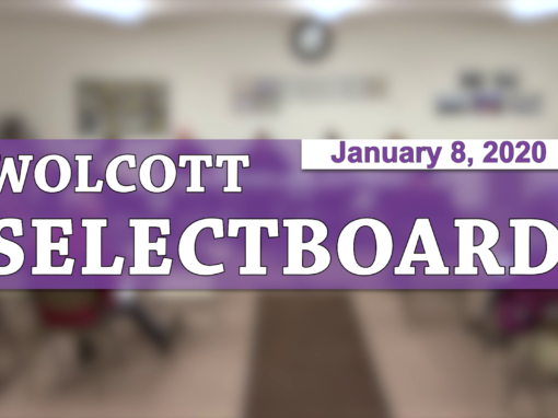 Wolcott Selectboard, 1/8/20