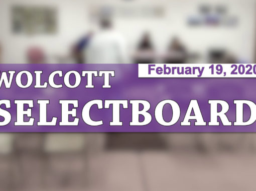 Wolcott Selectboard, 2/19/20