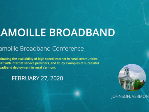 Lamoille County Broadband Conference, 2/27/20