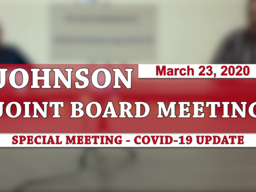 Johnson Joint Board Meeting, 3/23/20 (Emergency Meeting)