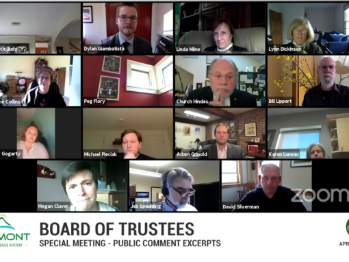 VSCS Board of Trustees – Random Sample of Public Comments, 4/20/20