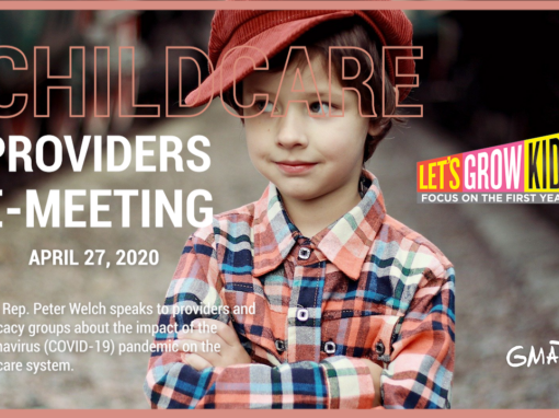 Let’s Grow Kids – Childcare Providers E-Meeting, 4/27/20