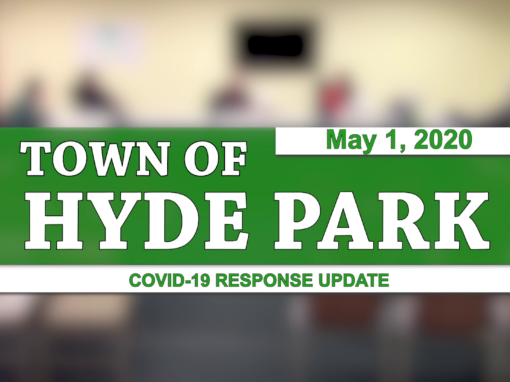 Hyde Park COVID-19 Response Update #6, 5/1/20