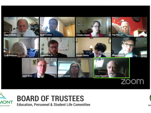 VSCS Board of Trustee Special Meeting, 6/1/20 (Education, Personnel & Student Life Committee)