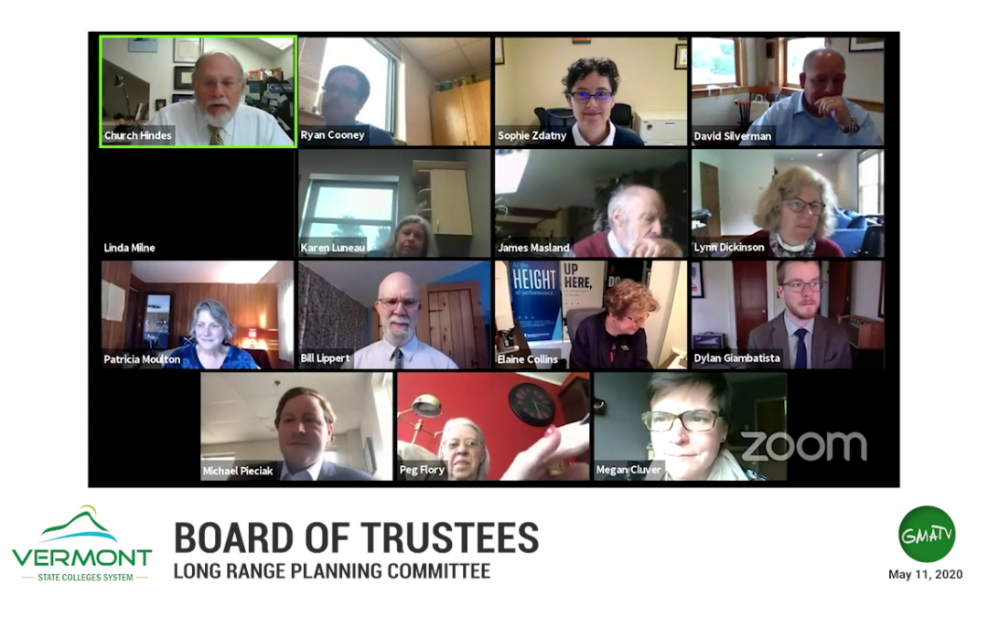 VSCS Board of Trustee Special Meeting, 6/1/20 (Long Range Planning Committee)