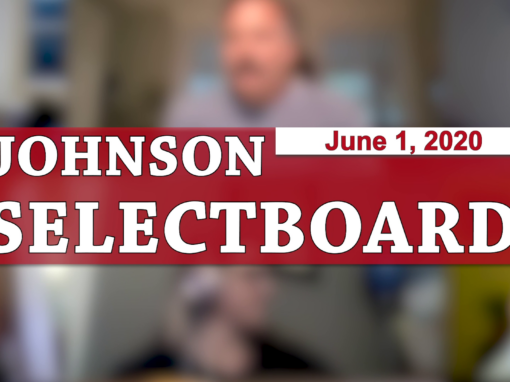 Johnson Selectboard, 6/1/20