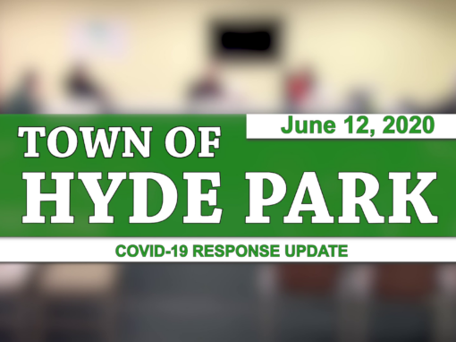 Hyde Park COVID-19 Response Update #10, 6/13/20