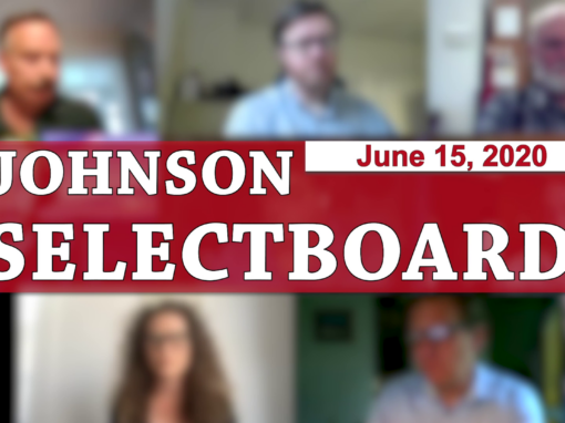Johnson Selectboard 6/15/20