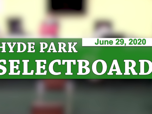 Hyde Park Selectboard, 6/29/20