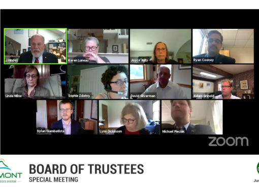 VSCS Board of Trustee Special Meeting, 6/29/20