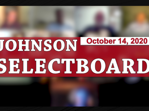 Johnson Selectboard, 10/14/20