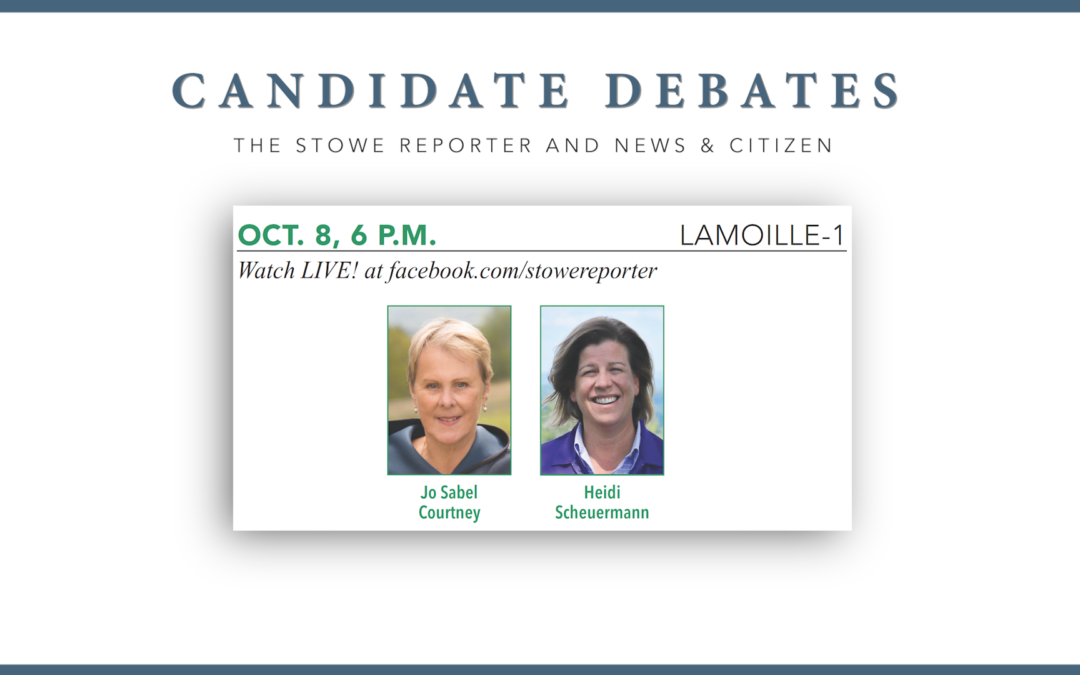 News & Citizen 10/8/20 – Lamoille-1 House Debate