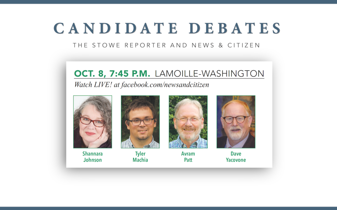 News & Citizen 10/8/20 – Lamoille-Washington Debate