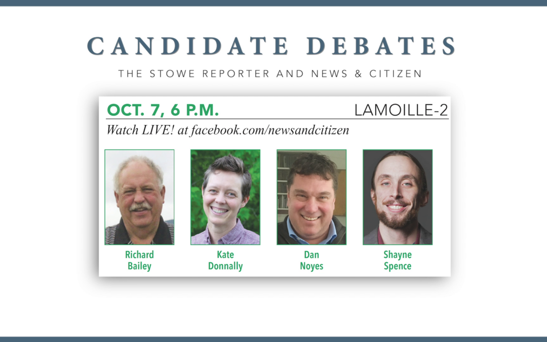 News & Citizen 10/7/20 – Lamoille-2 House Debate