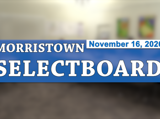 Morristown Selectboard, 11/16/20
