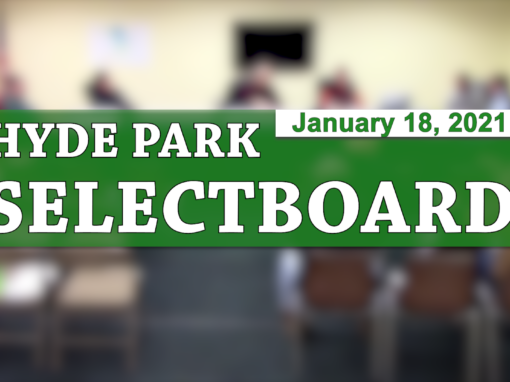 Hyde Park Selectboard 1/18/21