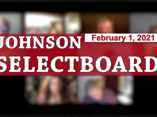 Johnson Selectboard 2/1/21