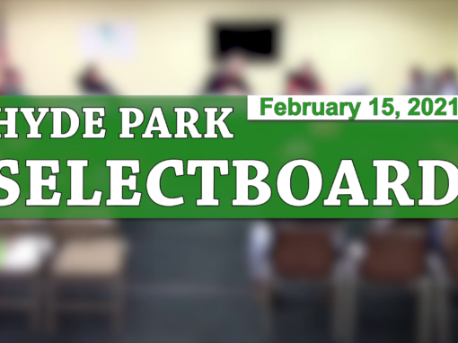 Hyde Park Selectboard 2/15/21