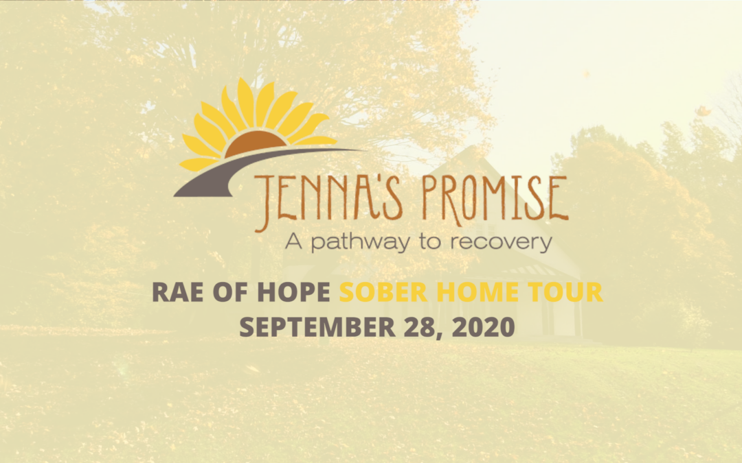Jenna’s Promise Tour of Rae of Hope Sober Home 9-28-20