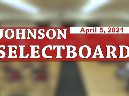 Johnson Selectboard 4/5/21