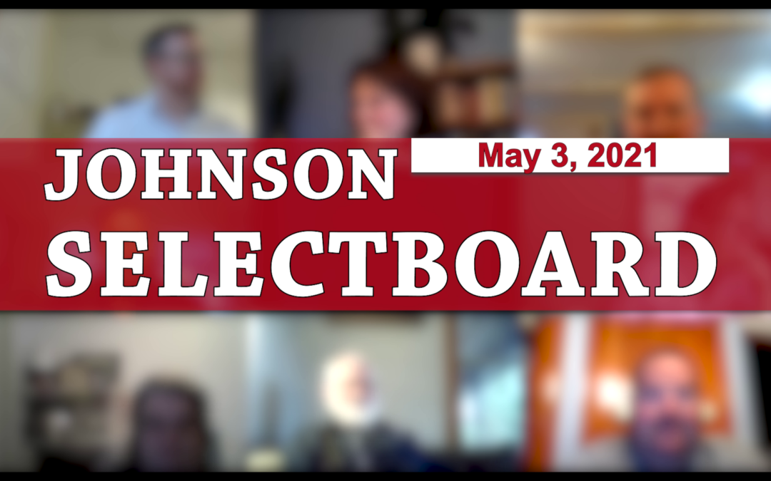 Johnson Selectboard 5/3/21