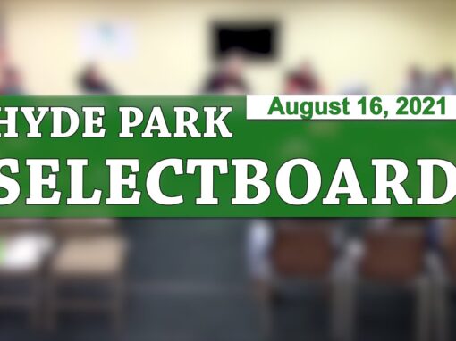 Hyde Park Selectboard 8/16/21