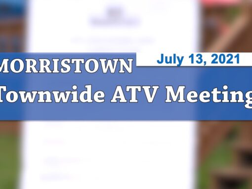 Morrisville Townwide ATV Meeting 7/13/21