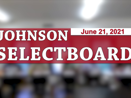 Johnson Selectboard 6/21/21