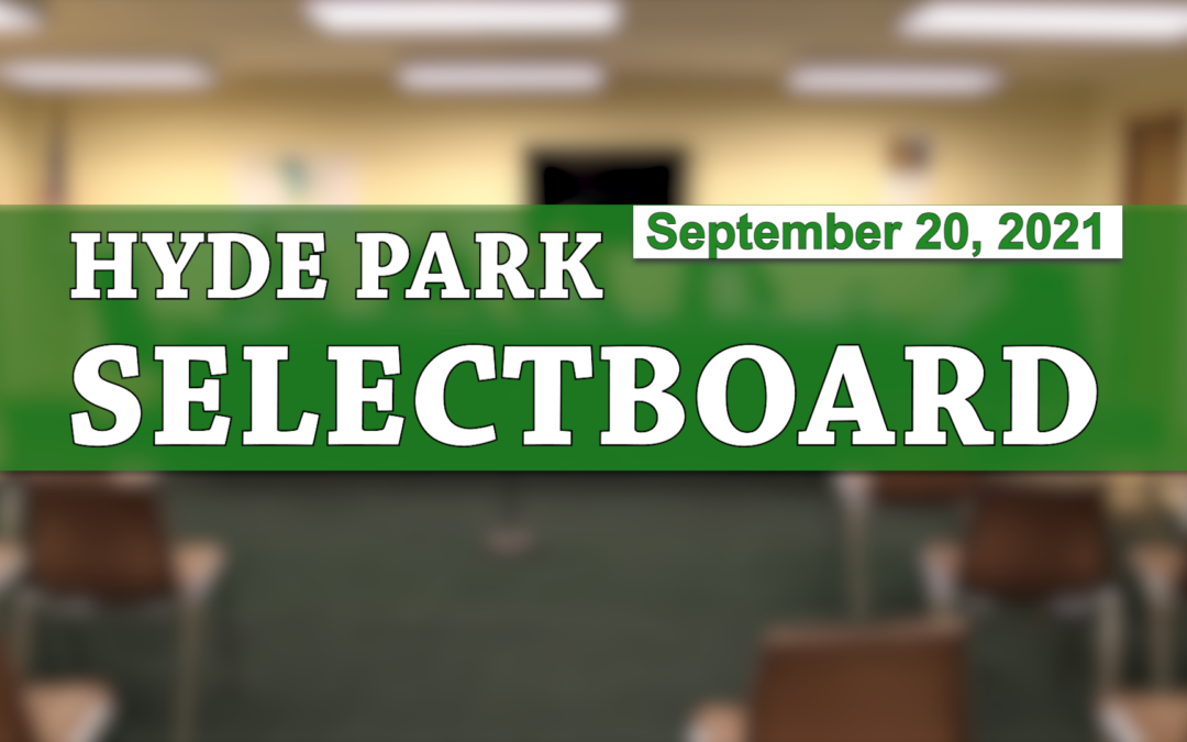 Hyde Park Selectboard 9/20/21