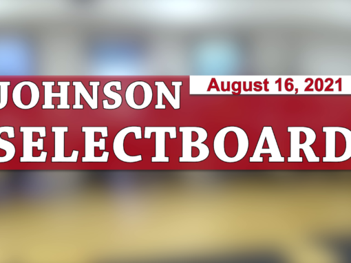 Johnson Selectboard 8/16/21