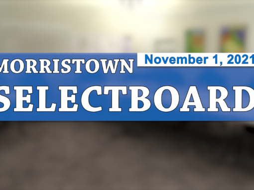 Morristown Selectboard 11/1/21